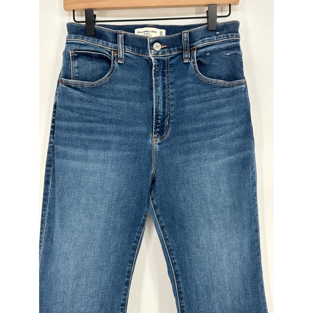 Abercrombie & Fitch The Flare Ultra High-Rise Women's Jeans 29/8xs - Picture 7 of 8